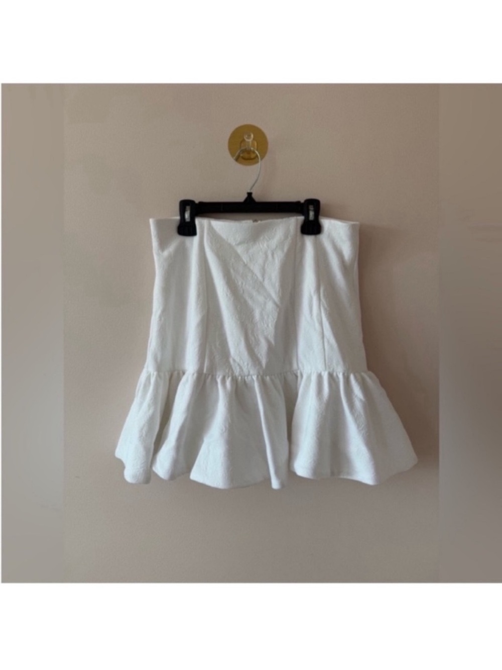 Veronica Beard White Kemble Skirt NWT size 8